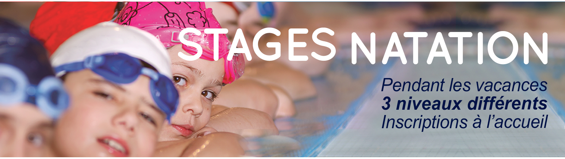 Stages natation enfant